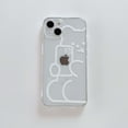 thumbnail image 3 of Funda transparente de silicona con dibujos animados para iphone, carcasa suave y bonita para iphone xr xsmax 12 mini 11 13 14 pro max x 8 7 plus, 3 of 4