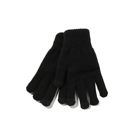 

Wrea Thermal Knitted Gloves Fashion Warm Cover Clothes Accessory Non-slip Touch Screen Knit Full Glove for Outdoor Activities