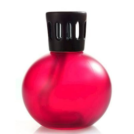 8mm Millefiori Glass - DARK RED Large Frosted Glass Sphere Lampair Fragrance Lamp by Millefiori Milano