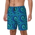 thumbnail image 2 of Haiem Snake Mens Swim Trunks with Compression Liner 2 in 1 Swimming Shorts Stretch Swimwear Quick Dry,Board Shorts-3X-Large, 2 of 9
