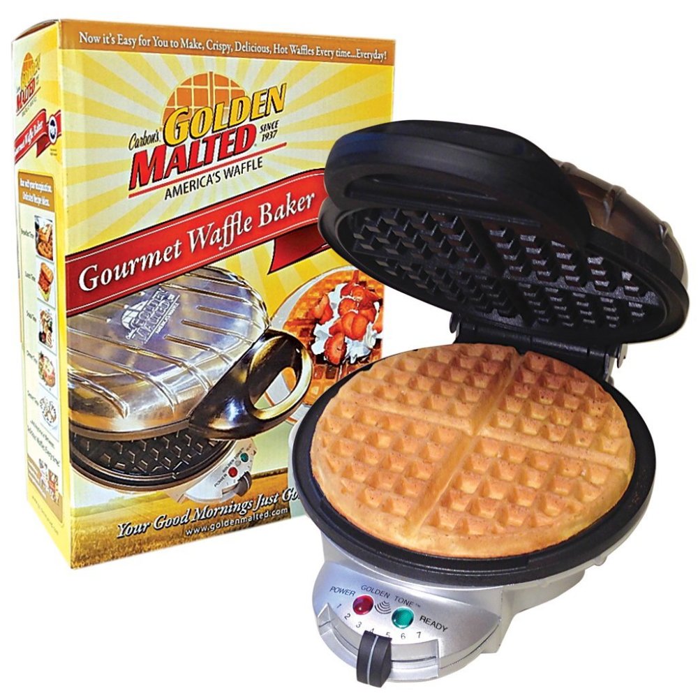 gourmet waffle iron