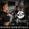 thumbnail image 4 of 1 Pc Durable Door Bolts Safe Gate Latches Practical Fitness Ropes (Black Red), 4 of 7