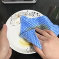 thumbnail image 5 of SharkTRUE 50-Pack Reusable Cleaning Towels – Disposable Handy Wipes, Blue, Multi-Purpose Dish Cloths for Home, 5 of 9