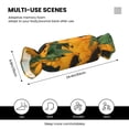 thumbnail image 3 of Salouo Sunflowers 7 Pattern Cute Bolster Pillow,Cylindrical Pillow Long Pillow for Bed Round Side Pillow for Knee/Leg/Neck ,- Length 24.4" x 9.8" Diameter, 3 of 8