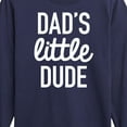 thumbnail image 3 of Instant Message - Dad Set Little Dude - Toddler & Youth Long Sleeve Graphic T-Shirt, 3 of 6