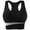 Black, variant on Women Bra Sale Workout Tank Tops for Women Built in Bras Padded Racerback Athletic Yoga Camisole