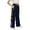 Navy, variant on AWZXDE Girls Pants for Big Kids Side Detail Elastic Waist Drawstring Casual Trousers for Daily Wear Navy,11-12 Years