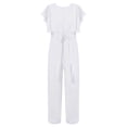 thumbnail image 3 of Alvivi Kids Girl's Sleeveless Summer Jumpsuit Romper Long Pants 6-14, 3 of 5