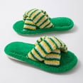thumbnail image 2 of Agkizg Womens Fuzzy Slippers, House Slippers, Multi Size Fuzzy Lined House Slippers Warm Plushes Comfortable Casual Indoor Winter Slippers, 2 of 6