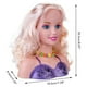 thumbnail image 2 of TureClos - Juego de simulación de maquillaje para niños, peluquería, cabeza de peluquería, juguete de peinado para muñecas, regalo con secador de pelo para niñas, 2 of 8