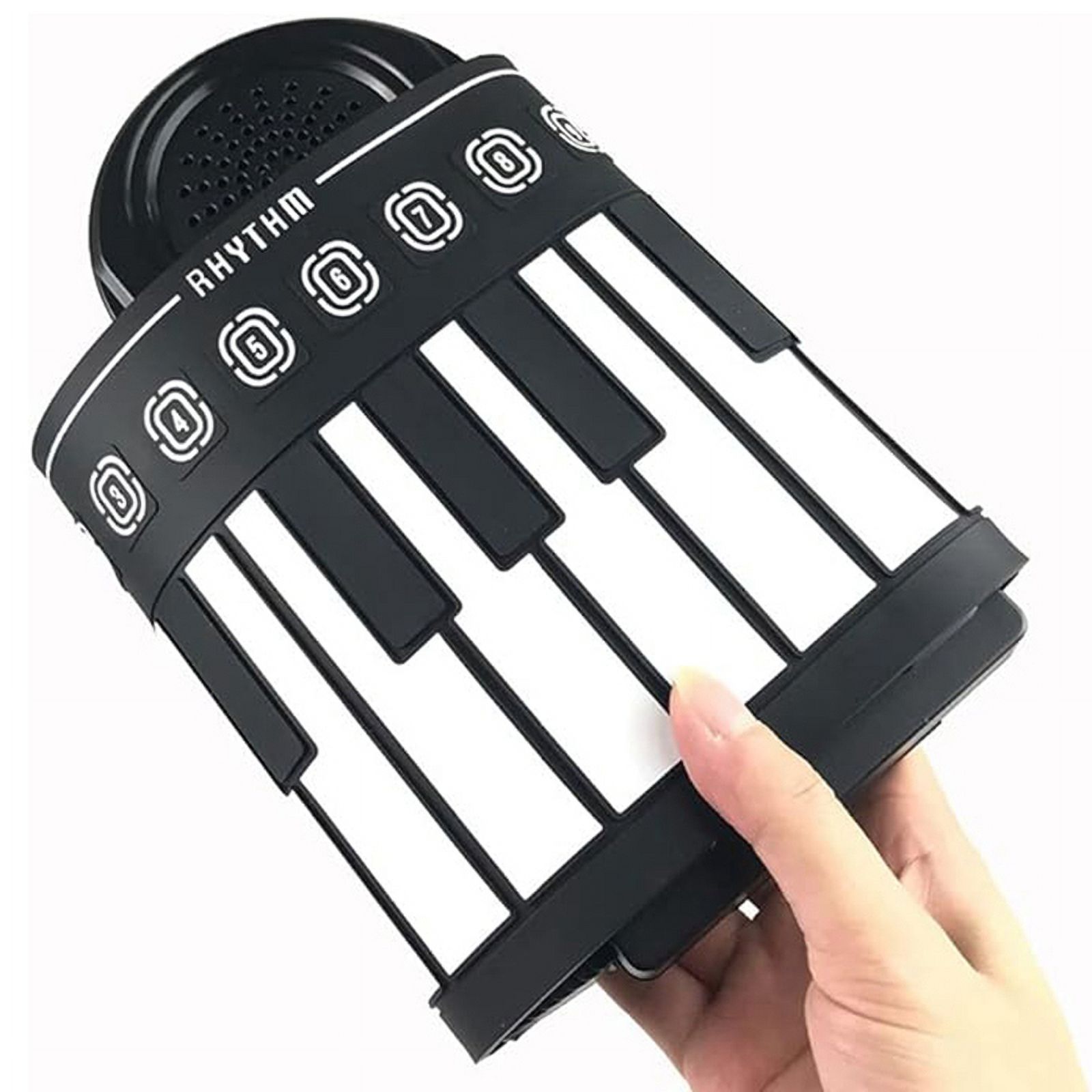 Keyboard Piano Roll Up Electric for Beginners Foldable 49 Keys Electronic