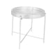 thumbnail image 2 of Mesa auxiliar de hierro para exteriores, mesa auxiliar decorativa de metal, soporte para macetas, soporte para jardín, habitación, decoración del, 2 of 8