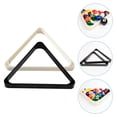 thumbnail image 1 of Raindrops 2 Pcs Support Triangle de Billard Durable Accessoire de Table de Billard pour Jeux pour Sélection, 1 of 8