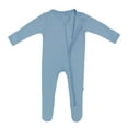 thumbnail image 6 of Kyte Baby Zippered Footie in Slate, 6 of 8