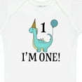 thumbnail image 4 of Inktastic First Birthday Dinosaur Party 1 Year Old Boys or Girls Baby Bodysuit, 4 of 5