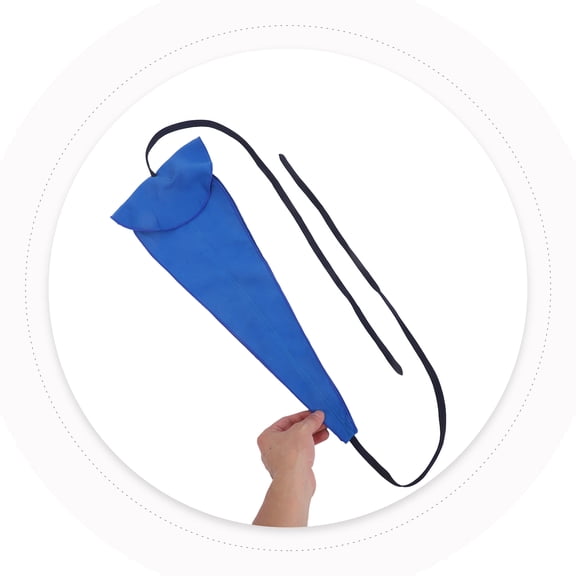 RENACLIPY Alto Sax Cleaning Swab Blue Material For Maintenance of Sound Quality 1Pack