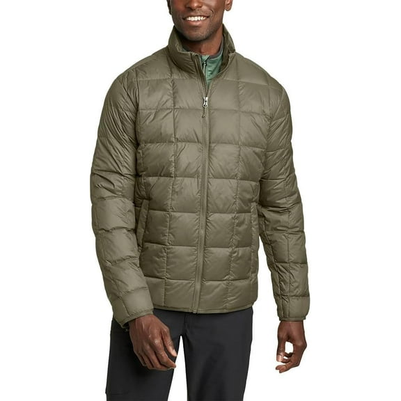 Eddie Bauer Men's CirrusLite Quilted Down Jacket, Spruce, Large