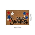 thumbnail image 2 of TACILIP Door Mat Decoration Dark Rugs Door Front Non Slip Rugs Bedroom Rugs Room Carpet Rug Bathroom Non Slip Carpet Front Door Welcome Mat Dirt and Wear Resistants Independence Day, Birthday Gifts, 2 of 6