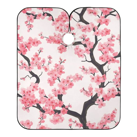 "Hair-Resistant" Barber Cape: Your Shield Against Stray Strands. Sakura