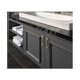 thumbnail image 4 of 6 uds manija de gabinete dorada manija de gabinete distancia del agujero de la cocina 96mm minimalismo moderno oso de fresa Electrónica, 4 of 5