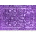 thumbnail image 1 of Ahgly Company Indoor Rectangle Oriental Purple Industrial Area Rugs, 7' x 10', 1 of 4