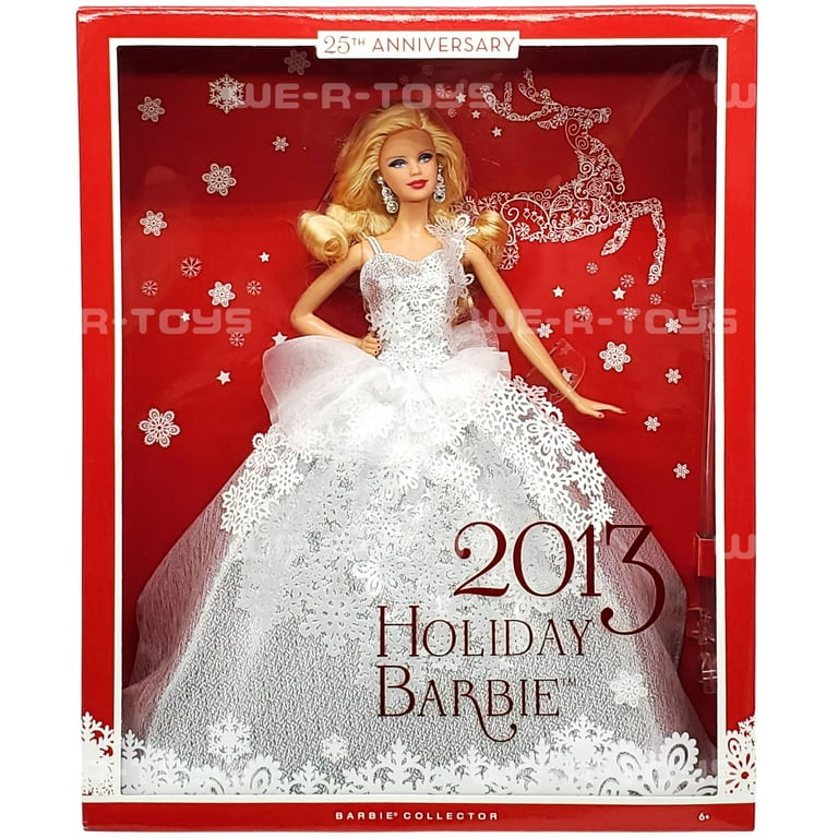 Mattel Holiday Barbie Doll 25th Anniversary Collectible Model