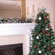 thumbnail image 2 of Estrella de árbol de Navidad con purpurina para decoración de árbol de Navidad (plata) Rojo Verde, 2 of 5