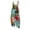 Blue(Floral Print), variant on Hawaiian Womens Jumpsuit Plus Size Sleeveless Floral Print Jumpsuits Rompers Boho Beach Outfits for Women Summer Loose Fit Adjustable Strap Womens Overalls Light Green S