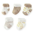 thumbnail image 4 of 15 Pack Unisex New Born Boy Girls Hats Mittens Socks Sets Cotton Soft Infant Accessory 0-6 Months Baby Essentials, 4 of 16