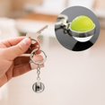 thumbnail image 4 of LYMAYTER Basketball Key Chain Glass Basketball Keychain Decoration - Double - sided, for DIY Backpack Handbag Key Ring, 4 of 7