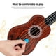 thumbnail image 5 of Juguetes de piscina, juguetes para bebés, juguetes para niños pequeños, guitarra para niños, ukelele, instrumento musical para principiantes de 16 pulgadas con 4 cuerdas, mini guitarra para mejorar la, 5 of 7
