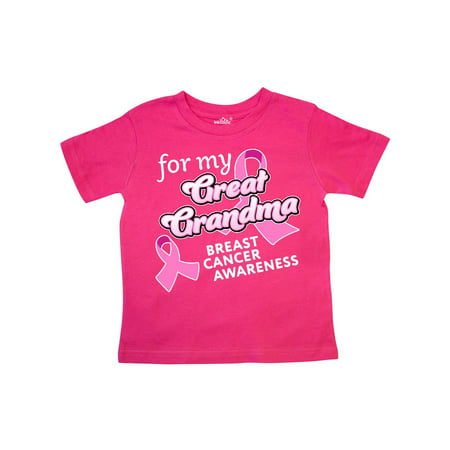 For My Great Grandma-Breast Cancer Awareness Toddler T-Shirt