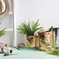 thumbnail image 2 of Big Sale ! Nomeni Home Textile Storage,Storage Case,Washable Kraft Paper Bag Plant Flowers Pots Multifunction Home Storage Bag Gold, 2 of 5