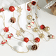 thumbnail image 5 of Bola de cono de pino, bolsa de regalo, adornos navideños, cadena, cadena, decoración de árbol de Navidad, cadena colgante Zhivalor CPB-SSW390-2, 5 of 5