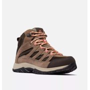 Columbia Crestwood Mid 1765401-231 Womens 5 Brown Waterproof Hiking Boot ZPO2477