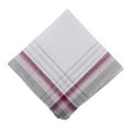 thumbnail image 4 of 12Pcs Mens Handkerchiefs Assorted Pure Cotton Pocket, 4 of 6