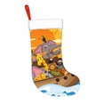 thumbnail image 2 of Disketp Animals on Noah's Ark1 Christmas Stockings, Xmas Stocking for Family Holiday Season Décor, Personalized Holiday Indoor Decorations, 2 of 7
