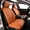 Orange, variant on Fit for Hyundai Sonata 2026 Seat Cover, White Car Seat Covers, Premium Leather 360° Full Coverage Seat Set Waterproof & Dustproof Suitable for All Seasons, Airbag-Compatible