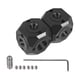 thumbnail image 2 of Adaptador de montaje de trípode con orificio de tornillo de 1/4 pulgadas y 1/8 pulgadas con tornillos, soporte Universal para cámara GoPro, micrófono, trípode, jaula para cámara B Sunnimix adaptador de trípode, 2 of 8