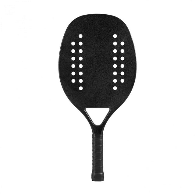 EQWLJWE Beach Tennis Racket,Carbon Fiber Grit Face with EVA Memory Foam Core Beach Tennis Racket