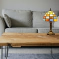 thumbnail image 6 of Kiven Tiffany Plug in Table Lamp, Dimmable Desk Lamp with Glass Lampshade with Timing Setting, 6 of 7