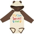 thumbnail image 3 of Inktastic My Opa Loves Me Boys or Girls Long Sleeve Baby Bodysuit, 3 of 5