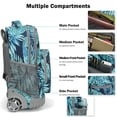 thumbnail image 3 of Mochila Rolling Tilami con ruedas de 19 pulgadas para niños y niñas, 3 of 6
