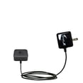 thumbnail image 1 of Gomadic Intelligent Compact AC Home Wall Charger suitable for the Logitech Wireless Speaker Adapter - High output power with a convenient, foldable pl, 1 of 4
