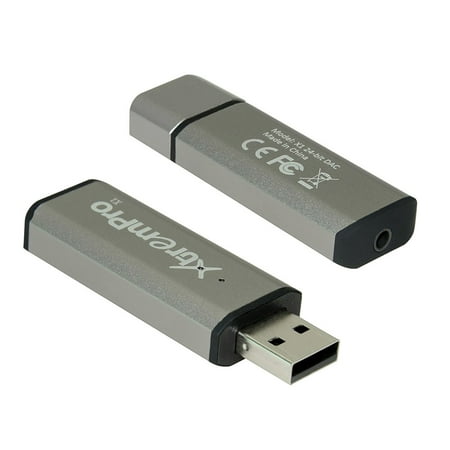 XtremPro Portable USB DAC Headphone Amplifier - Grey