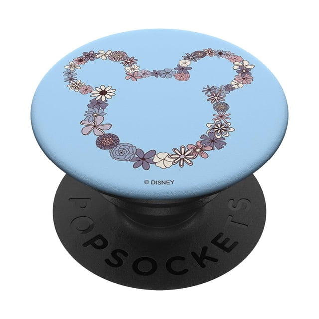 PopSockets, orejas adhesivas PopGrip con diseño floral de Mickey Mouse de Disney