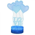 thumbnail image 1 of Día de San Valentín 3D Night Light LED Colorful 7-Color Desk Lamp Dormitorio Decoración para el hogar Regalo Wmkox8yii FSASFJB64, 1 of 1