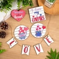 thumbnail image 4 of Valentine's Day Tiered Tray Decor Set,Wood Valentine's Day Table Decor Farmhouse Valentine's Day Decor Valentine Hugs Kisses, Heart Wooden Tabletop Signs for Valentines Day Gift, 4 of 6