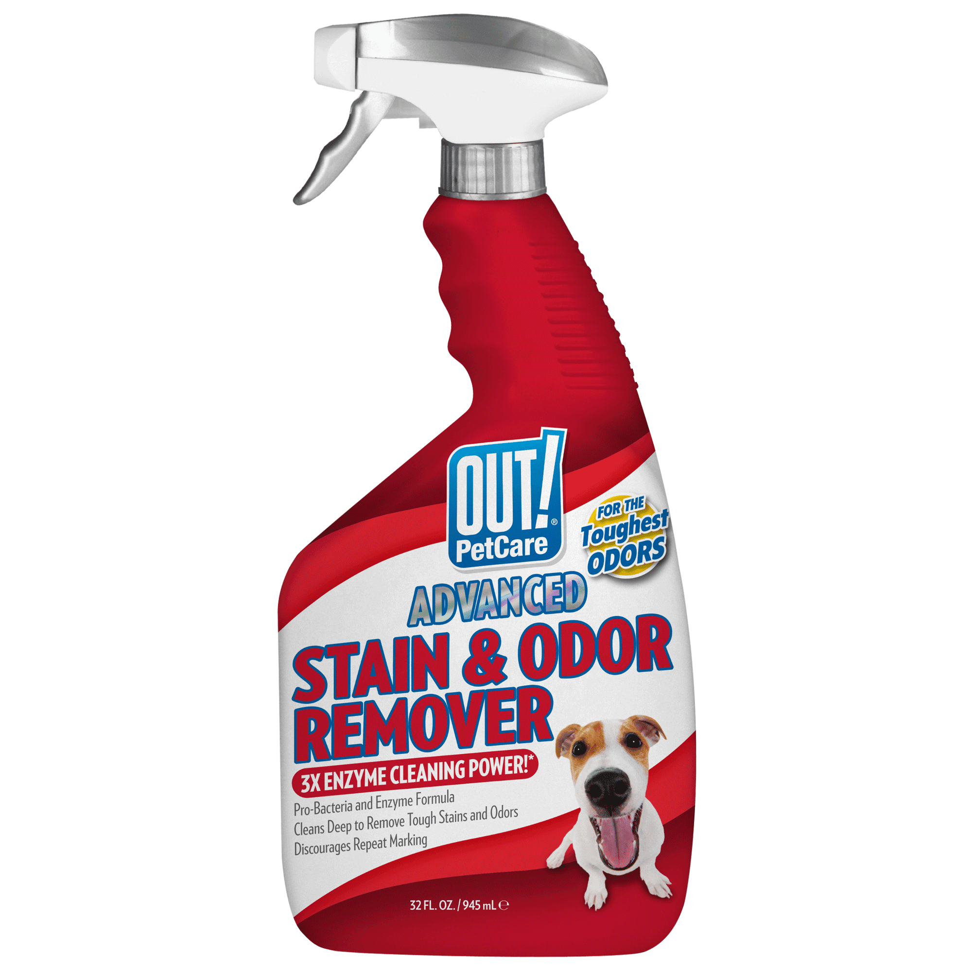 Out! Advanced Pro-Bacteria Pet Stain Odor Remover, 32 Fluid Ounce