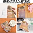 thumbnail image 4 of Elephants On Bridge Kitchen Dish Towels Set of 1 Absorbent Hand Towels, Lint-Free 18"x28" Valentine's Day Dishcloths Fast Drying for Cooking Baking Home Clean, 4 of 7
